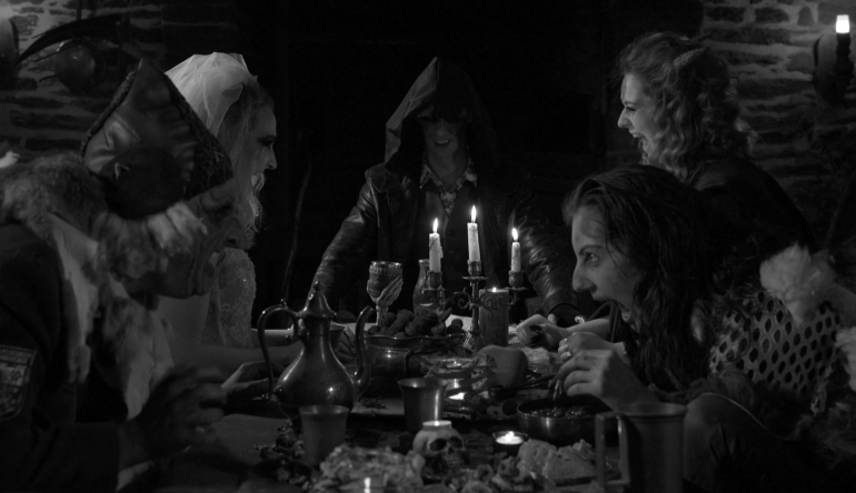 Movie scene B&amp;W